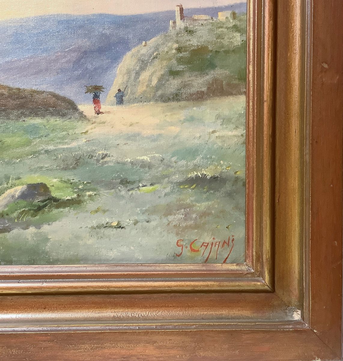 Gaetano Cajani - Panorama Fluviale