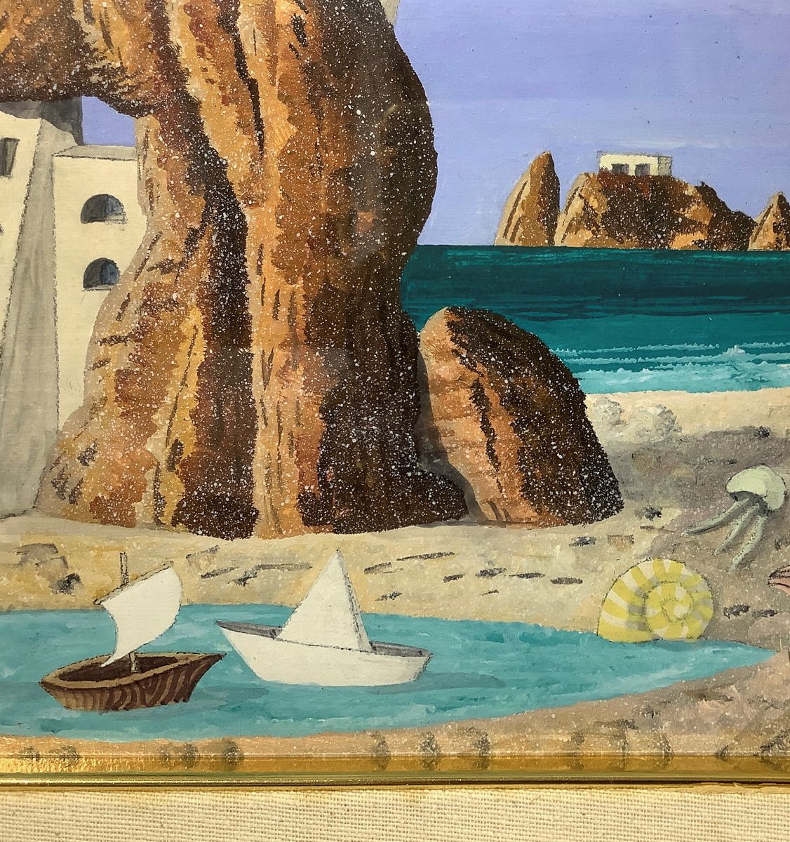 Paesaggio con costruzioni