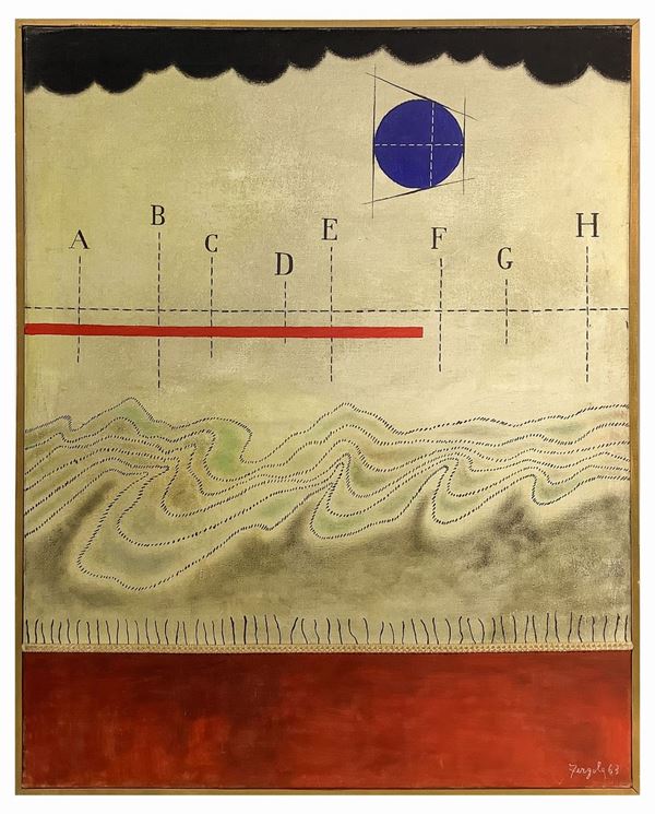 Sergio Fergola - Paesaggio detto: coperto
