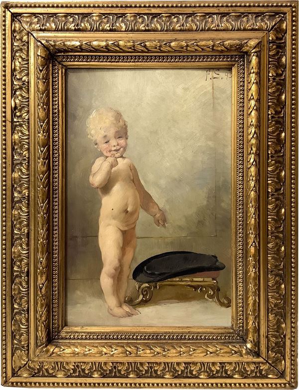 Ferdinand Sommer - Bimbo in posa - In piedi