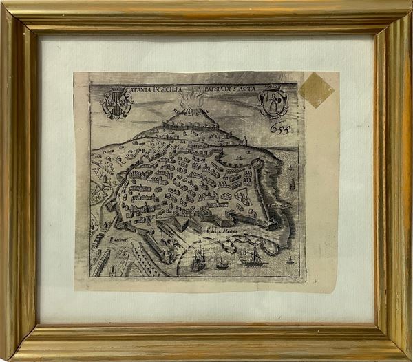 Etna con descrizioni geografiche, Catania in Sicilia, Patria di Agata
