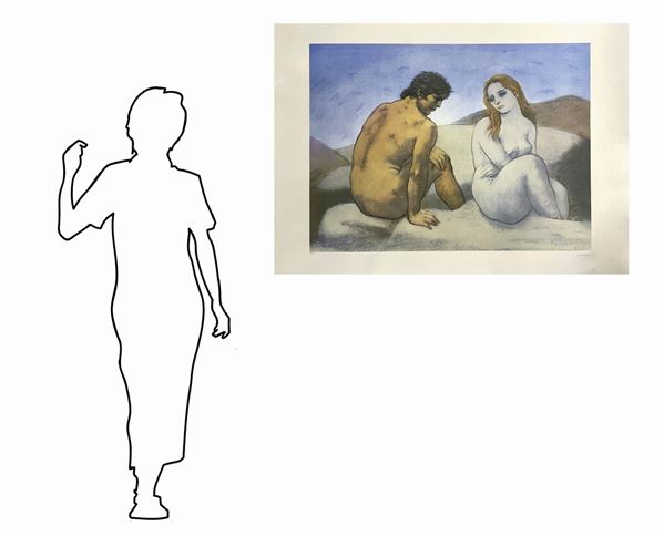 Francesco Messina - Nudo di uomo e di donna