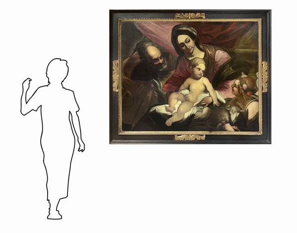Sacra famiglia con San Giovannino