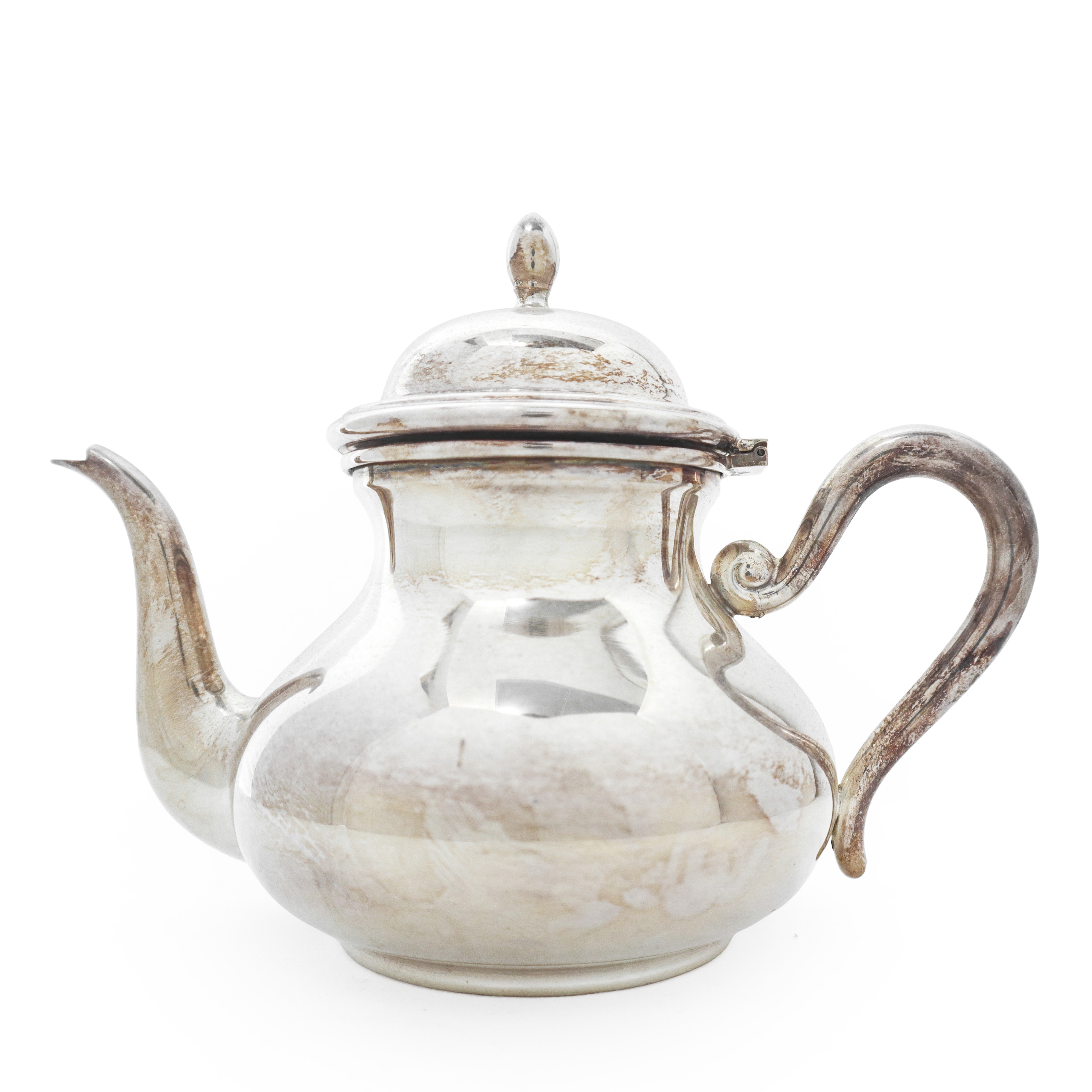 Servizio da te in argento 800