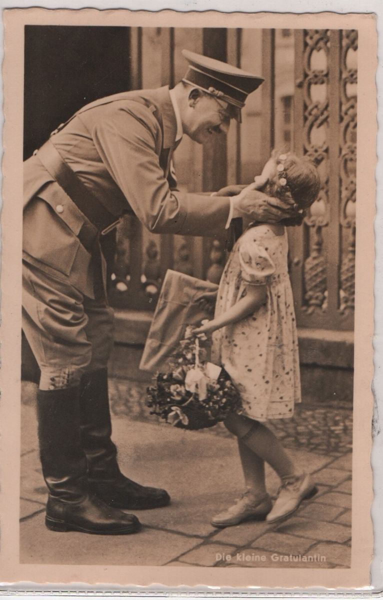 Cartolina Originale per il 51° Compleanno - una Bimba gli Fa gli Auguri