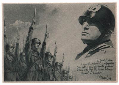 Cartolina Originale Propaganda Befana Facista Anno XIX