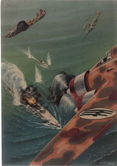 Rara Cartolina Originale Arma Aeronautica
