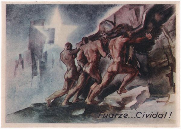 Cartolina originale Fuarze Cividat!