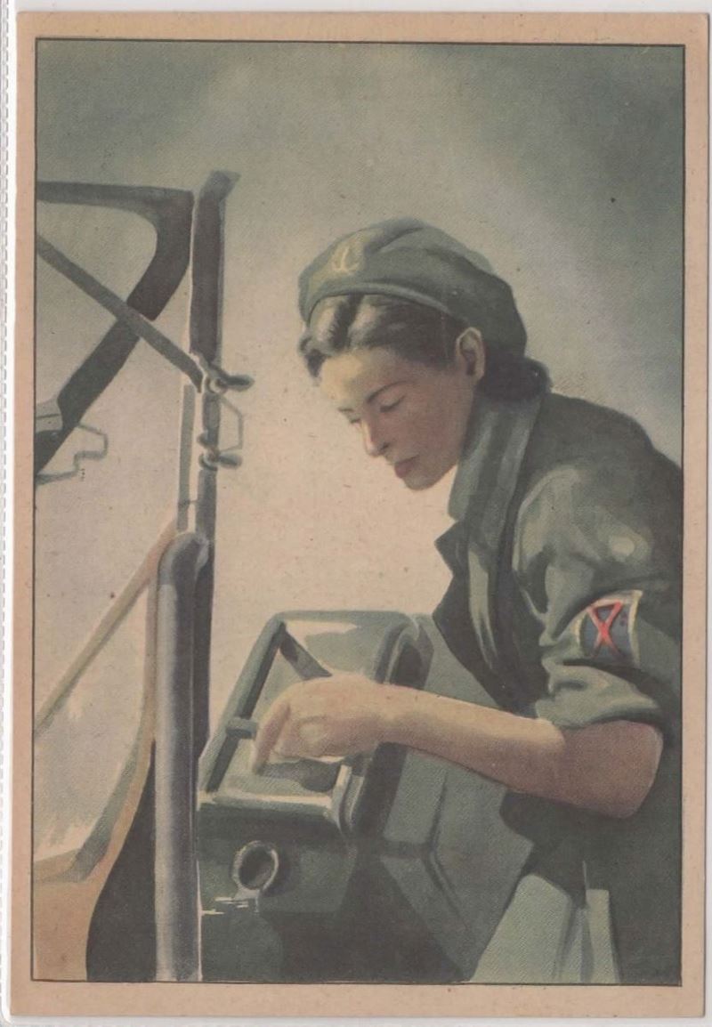 Cartolina originale ufficio stampa e propaganda