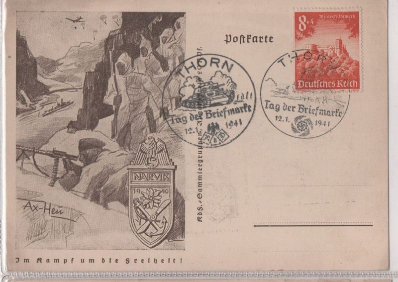 Cartolina Originale - Vienna 1896 - Berlino 1948