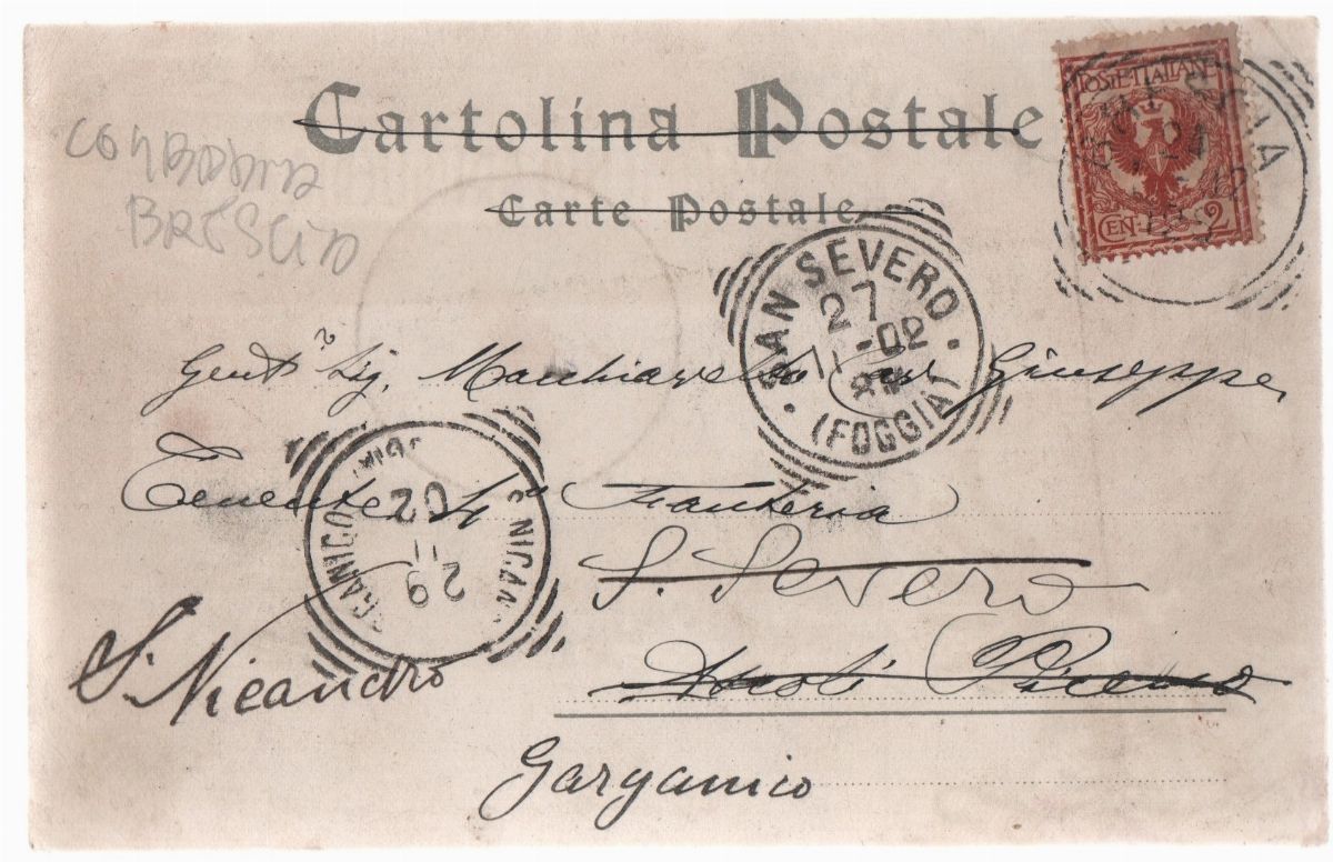 Cartolina Originale 16a Reggimento Artiglieria