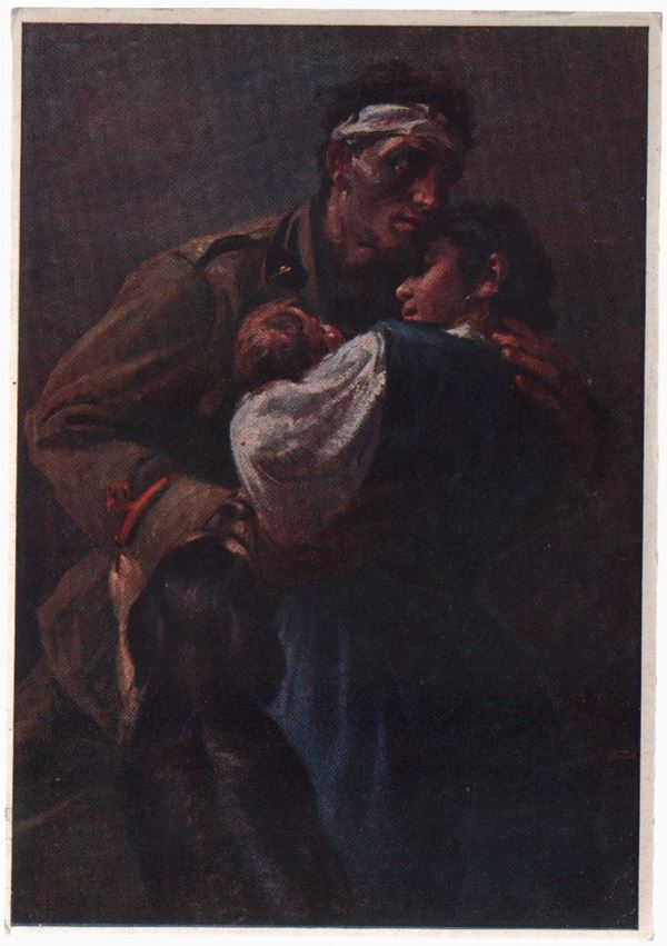 Cartolina originale guerra civile Spagnola