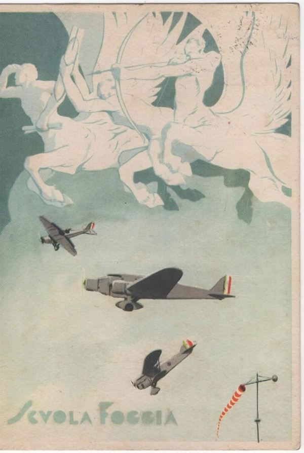 Postcard 18th November sanctions !!! - Airmen Remember Scuola Fooggia