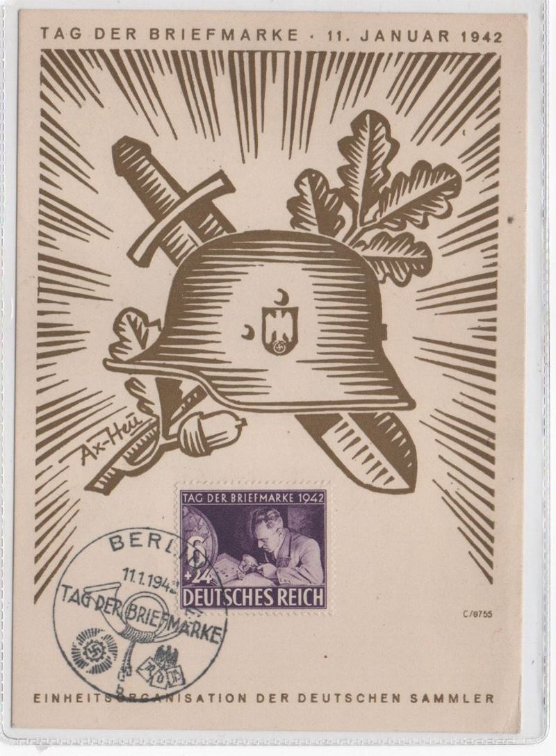 Cartolina Originale Giornata del Francobollo 11.01.1942