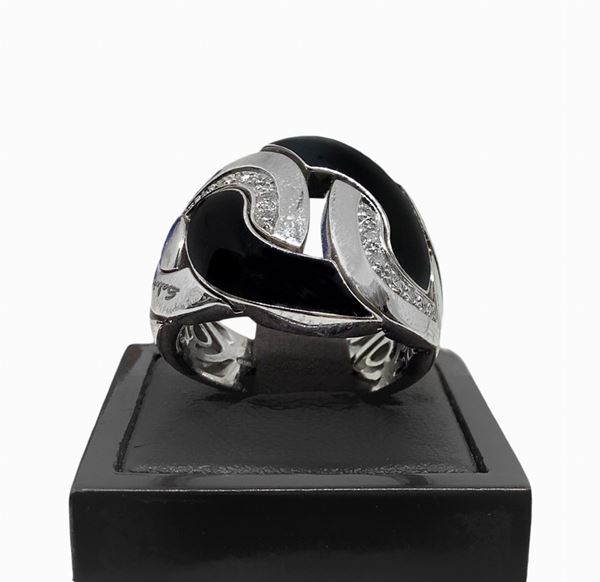Salvini - Ring, coll. Cruise in white gold with diamonds