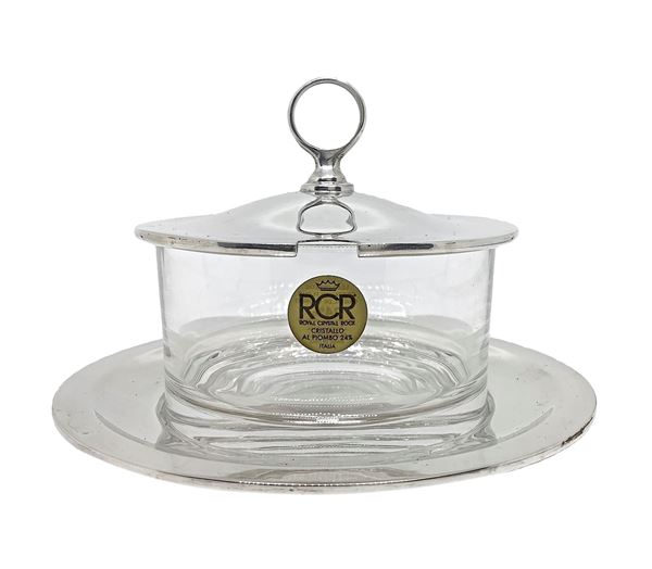 Rossi &amp; Arcandi - 800 SILVER CHEESE BOWL