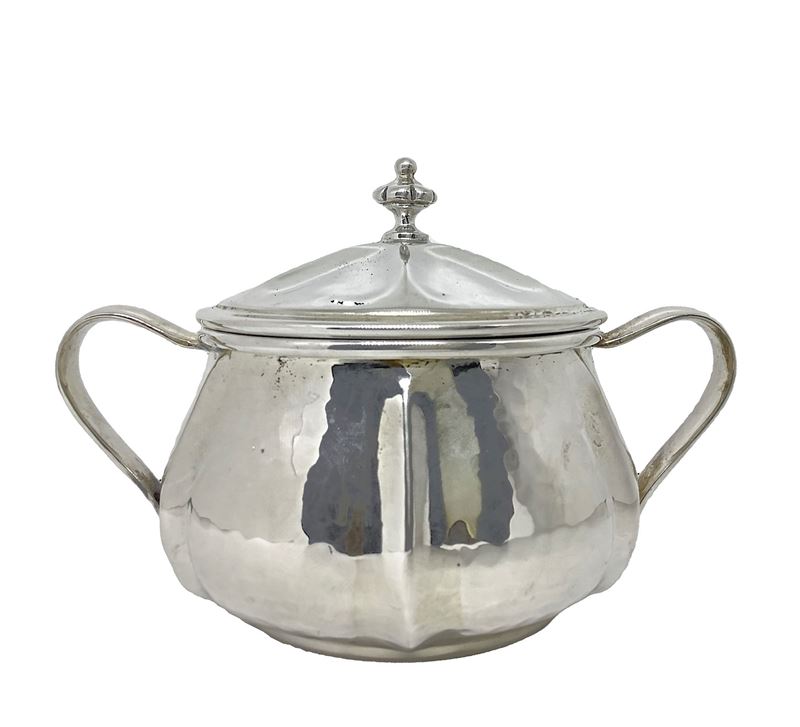 Rossi & Arcandi - Zuccheriera in Argento 800 Collezione Barocca Milano