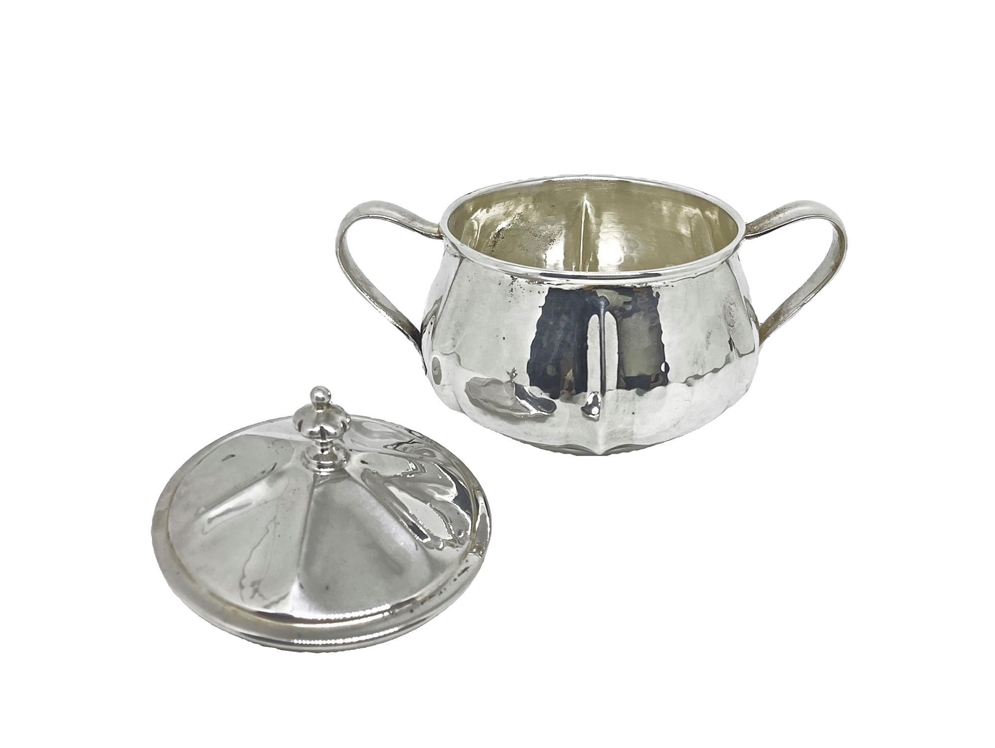 Rossi & Arcandi - Zuccheriera in Argento 800 Collezione Barocca Milano