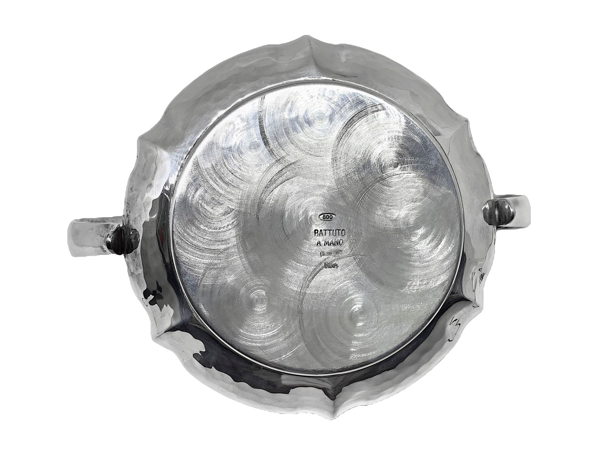 Rossi & Arcandi - Zuccheriera in Argento 800 Collezione Barocca Milano