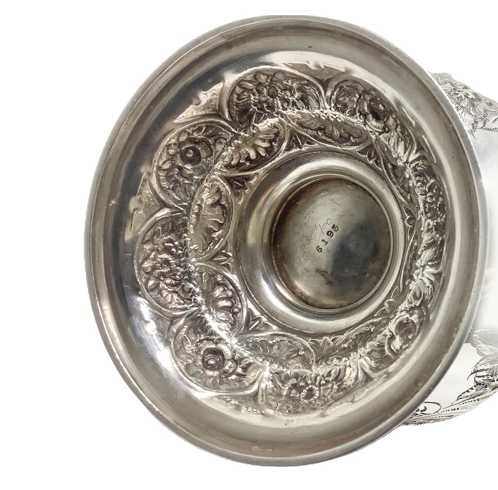 Elegante ed Importante Caraffa di Vino in Argento 925 Collezione "armada" Londra
