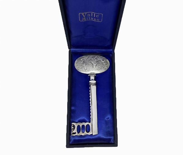 Vall&#233; Milano - Chiave in argento n. 24 di serie limitata