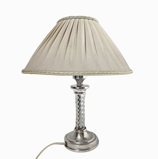 800 silver lamp