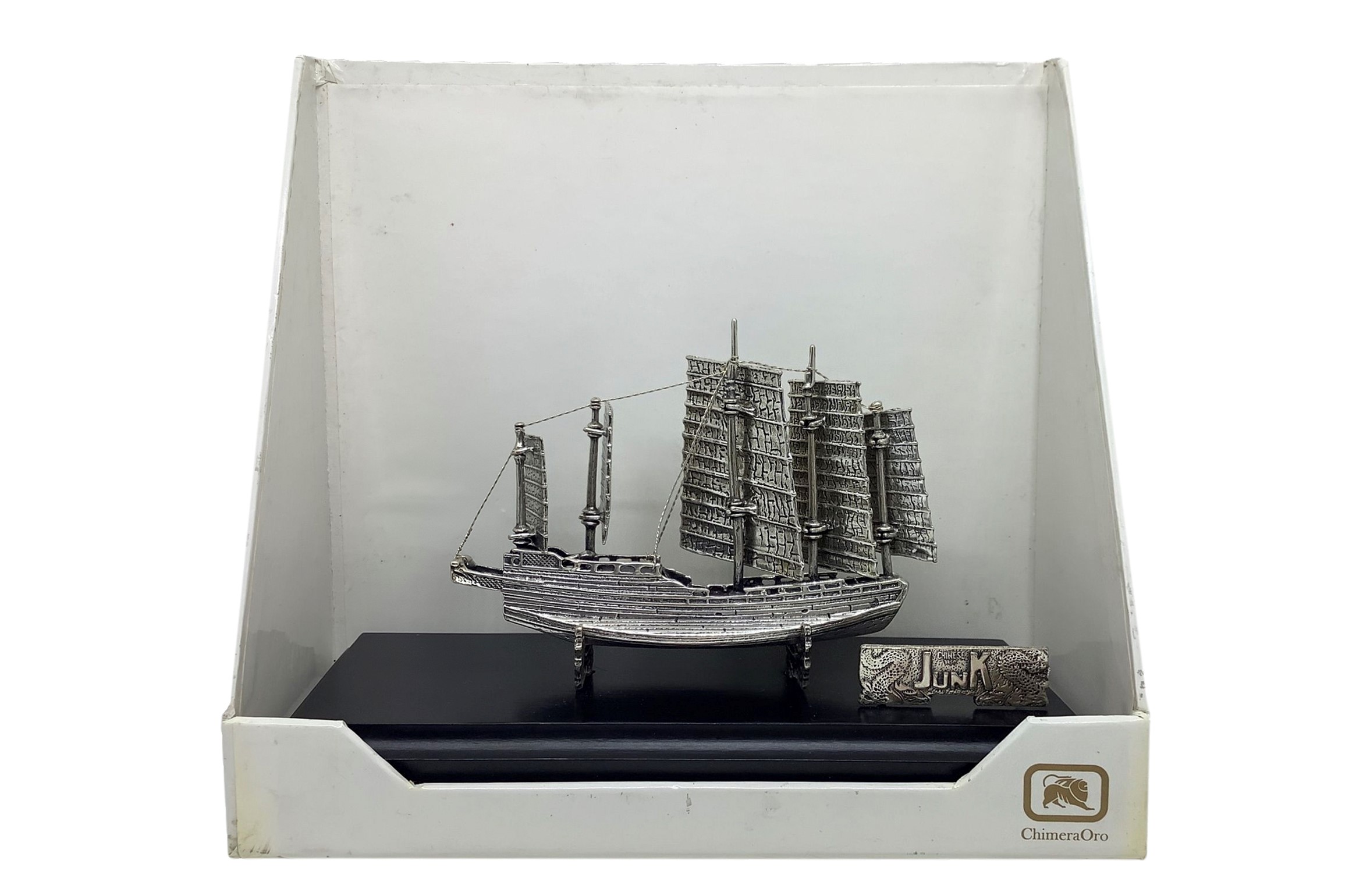 Chimeraoro - Miniatura di Veliero in Argento 925