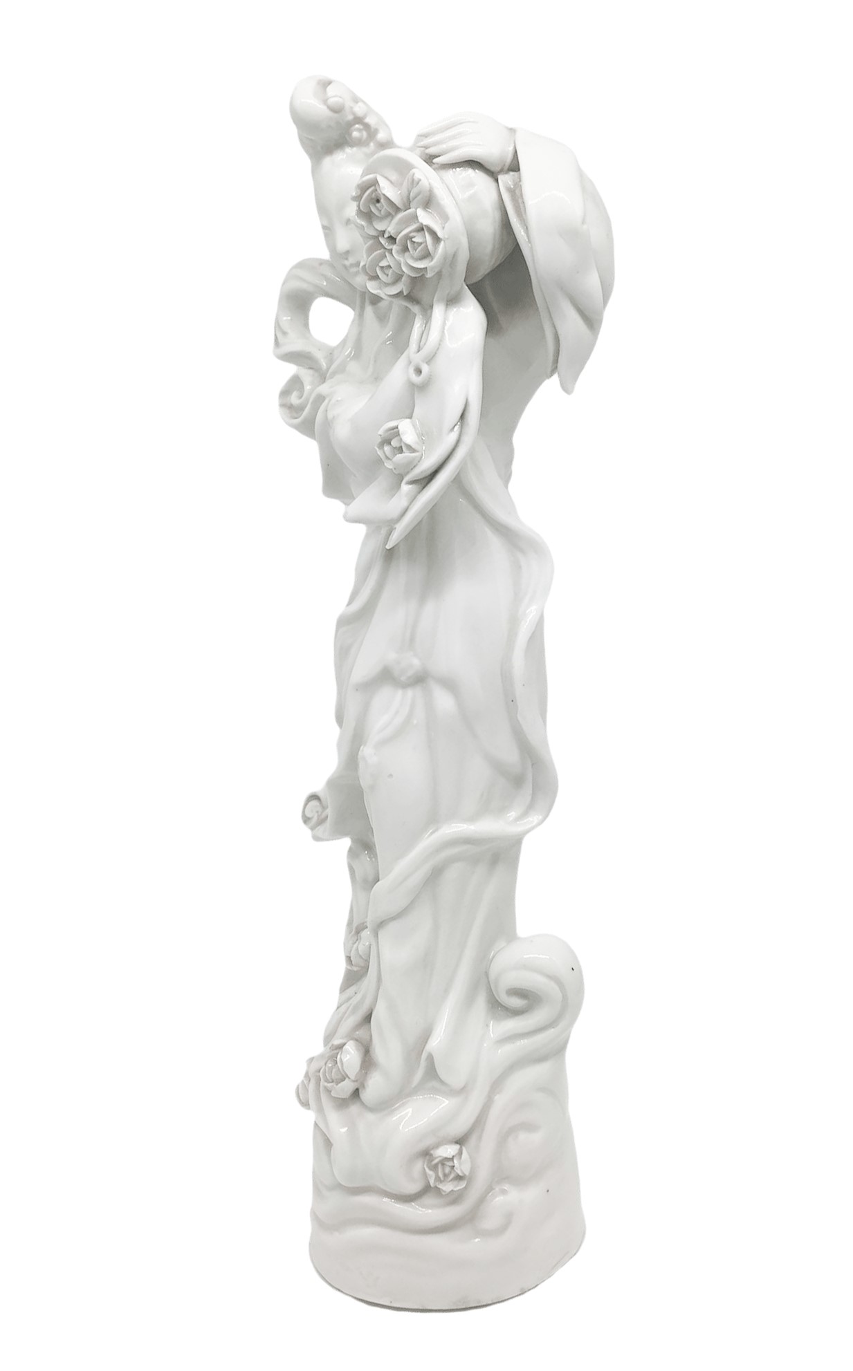 Guanin in porcellana bianca