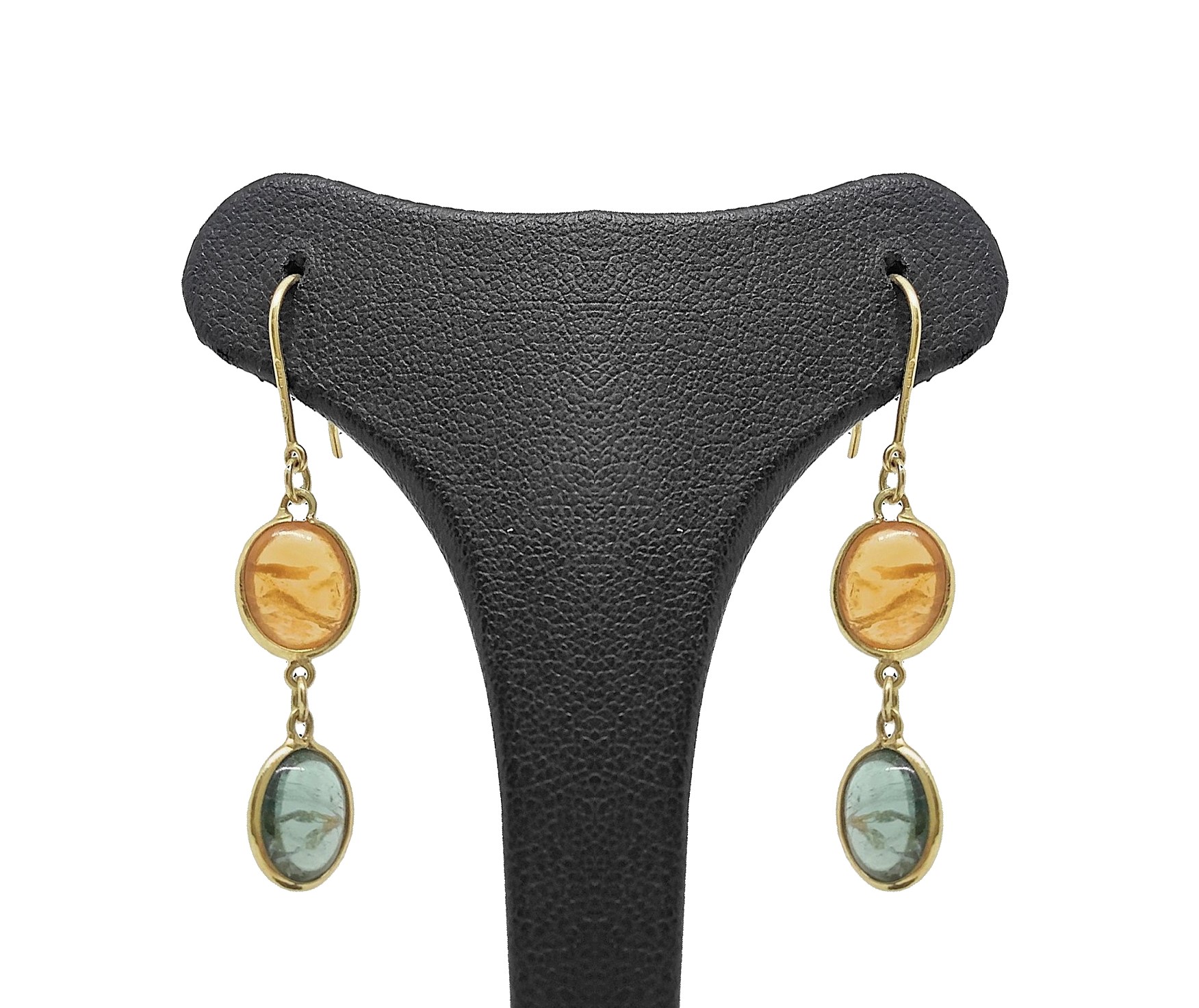 Orecchini in oro con pietre