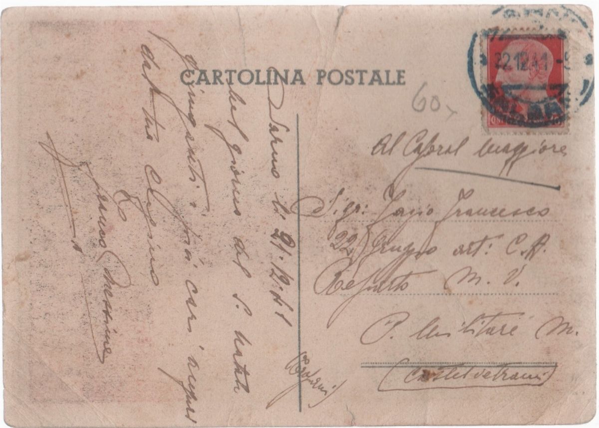 Cartolina Orginale II Guerra Mondiale "pane per la Vittoria"
