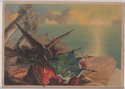 Cartolina Documento della 2 Guerra Mondiale