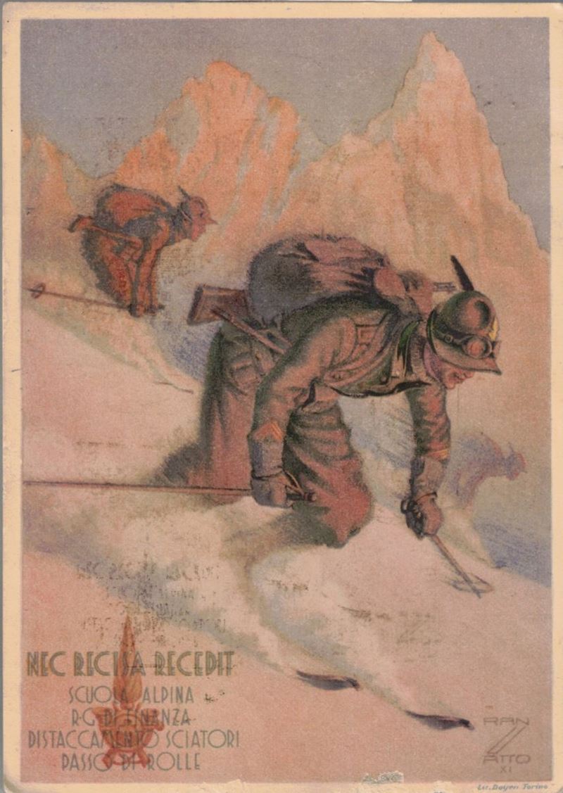 Scuola Alpina R.Guardia di finanza- Predazzo Passo Rolle (TN)