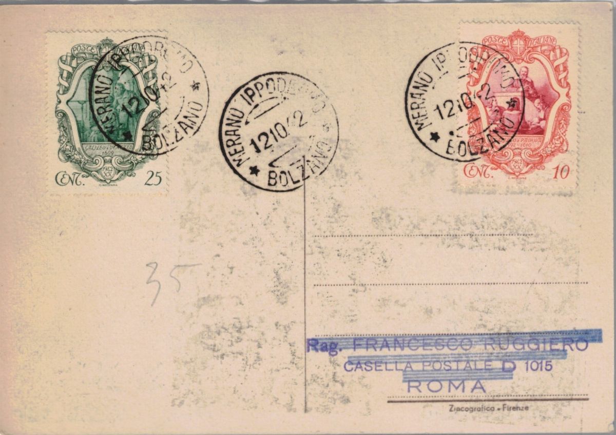 Cartolina Buoni del Tesoro Novennali- Monte dei Paschi di Siena