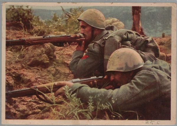 Original postcard for the armed forces - Rare