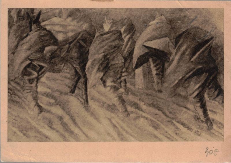 Cartolina per le forze armate