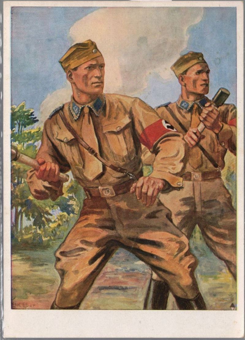 Cartolina originale prendi il distintivo sportivo - sicurezza, forza, abilità per le persone e pe...