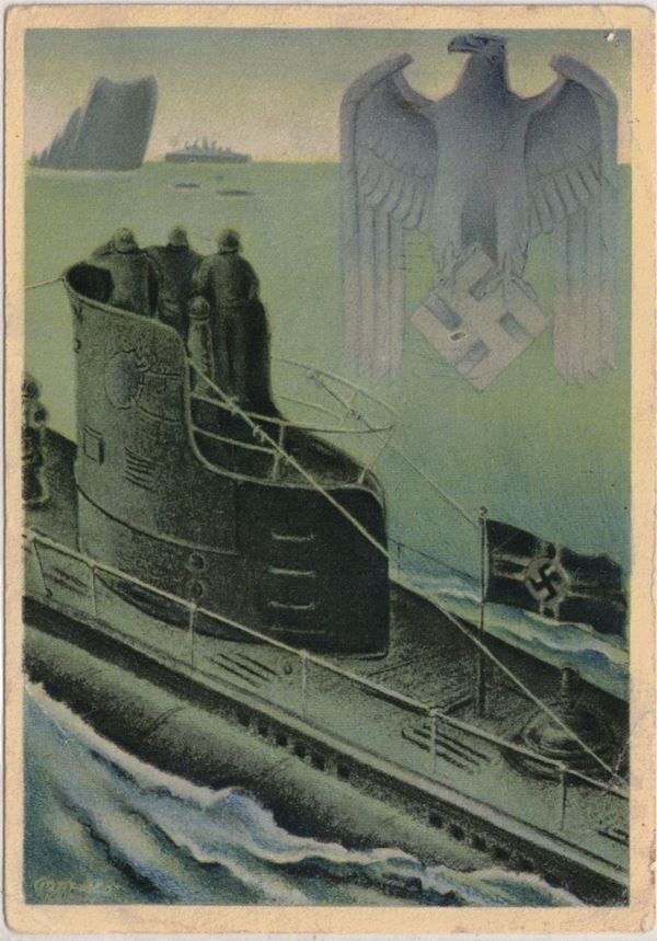 Original postcard of the German Wehrmacht