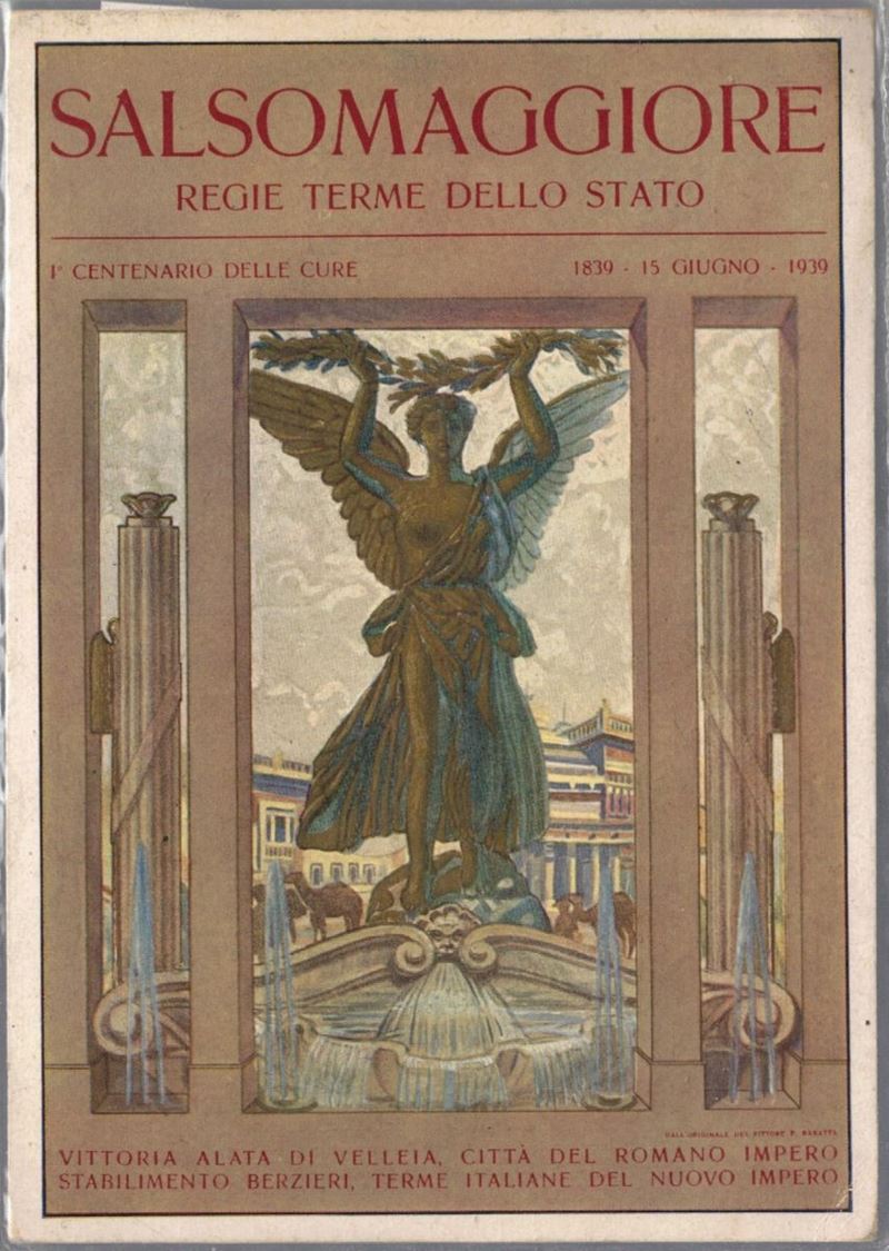 Cartolina Originare Regie Terme- Salsomaggiore