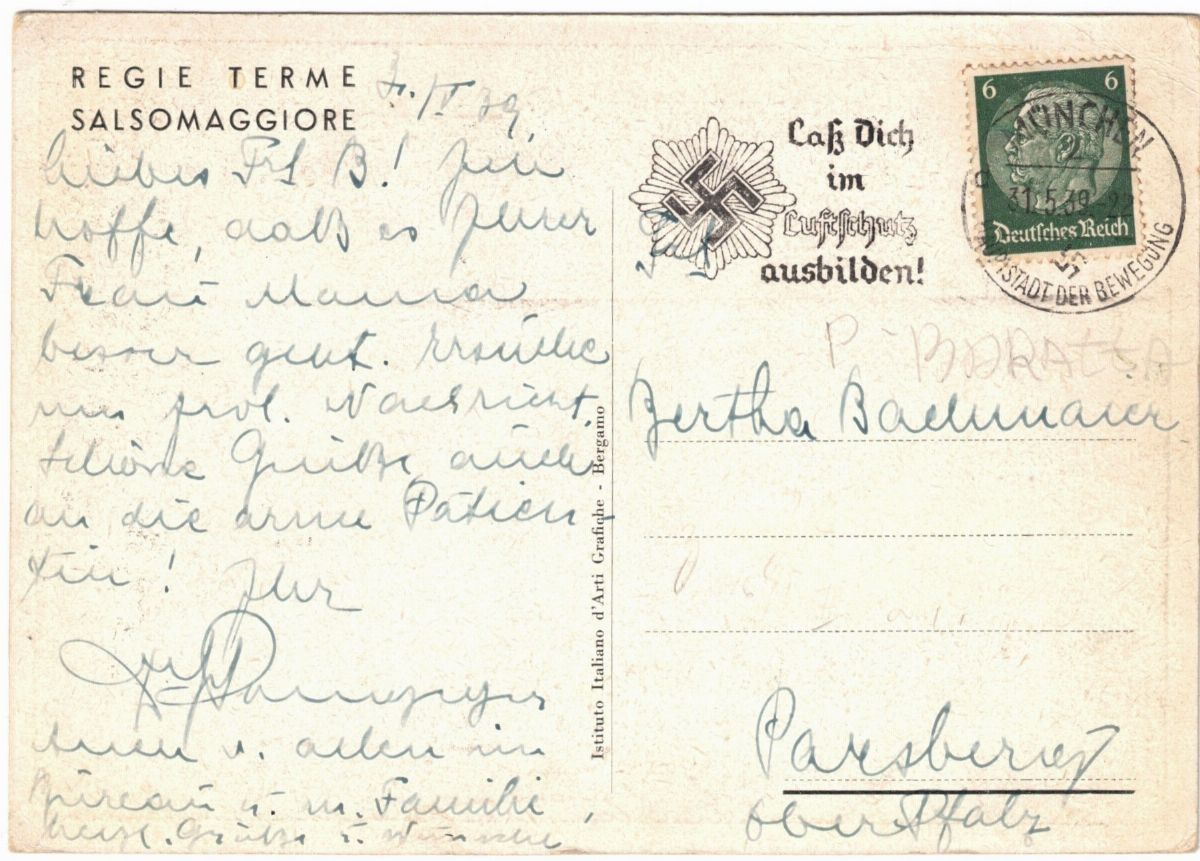 Cartolina Originare Regie Terme- Salsomaggiore