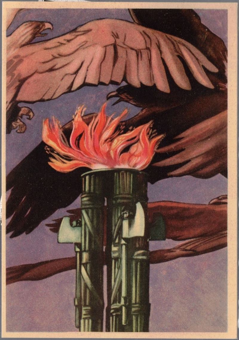 Cartolina Originale Pionieri Dell'aeronautica 1939, Serie 1 di 5.
