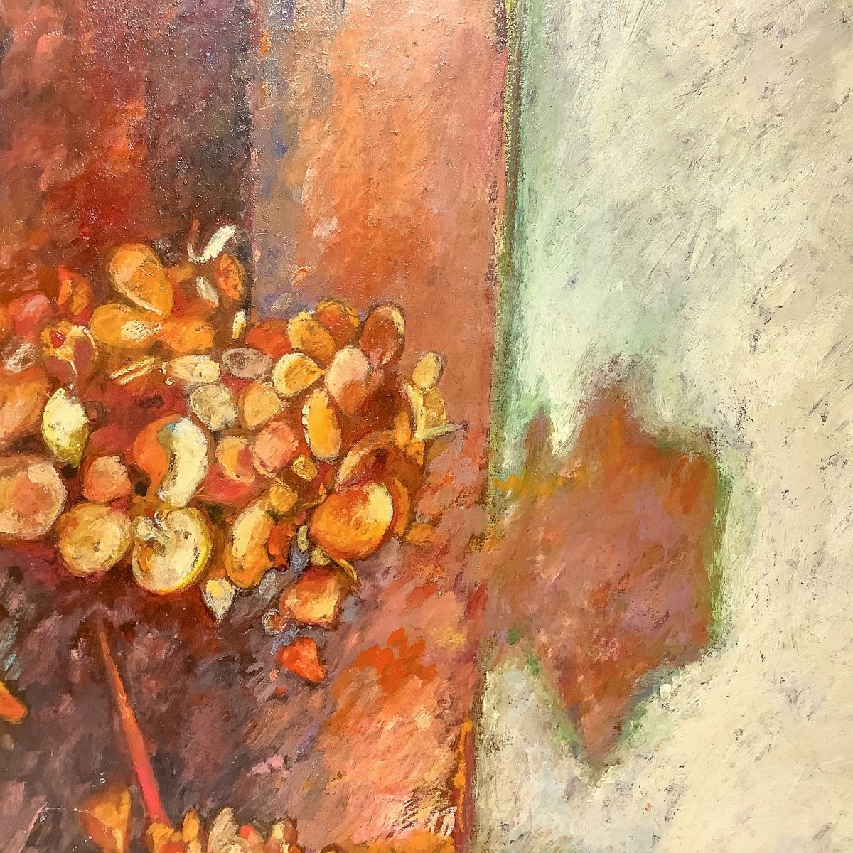 Lucia Ragusa - Dittico di Dipinti Intitolati "i Fiori di Bruna e la Loro Ombra"