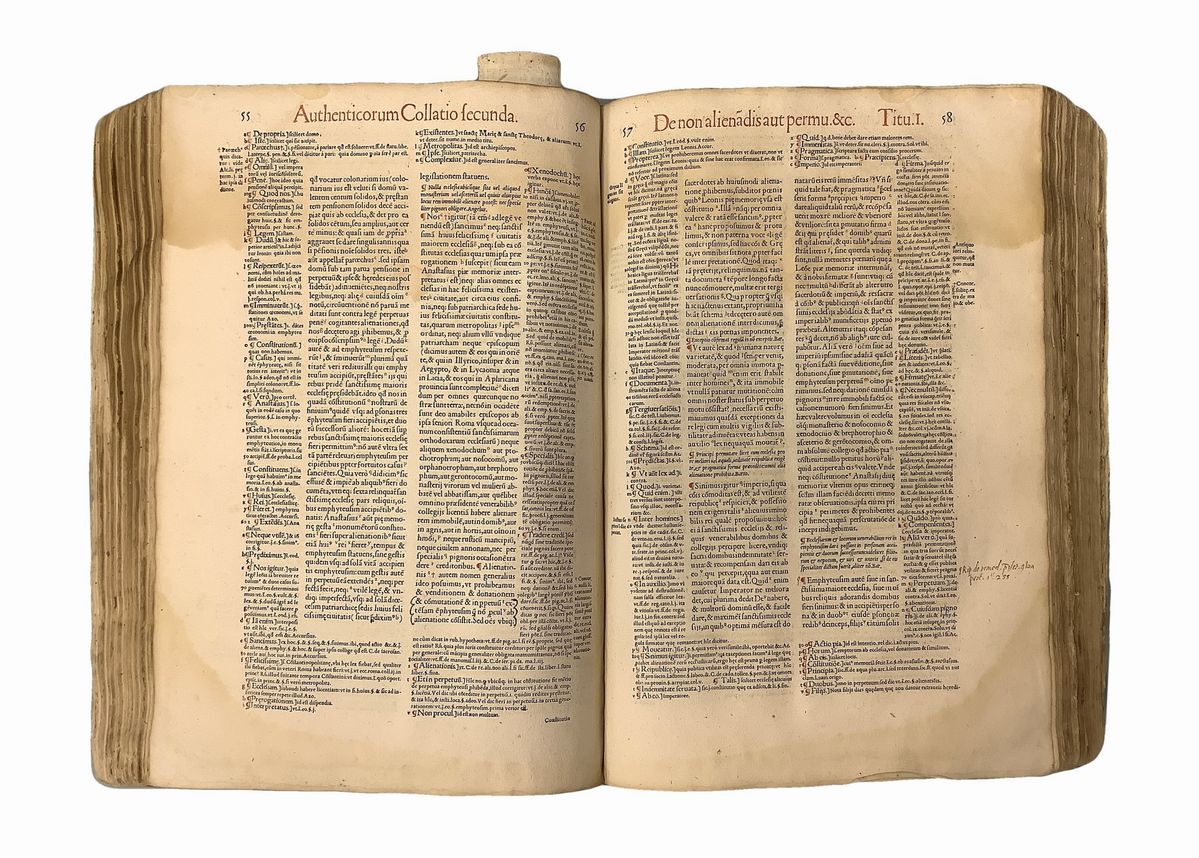 Corpus Iuris Civilis, di Iustiniani Sacratissimi Imperatoris: Istitutionum