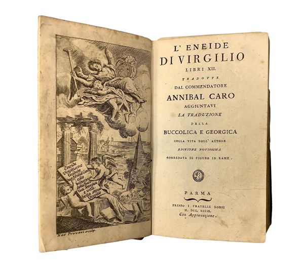 Virgilio - Eneide, opera completa tomo unico comprendente dodici volumi 