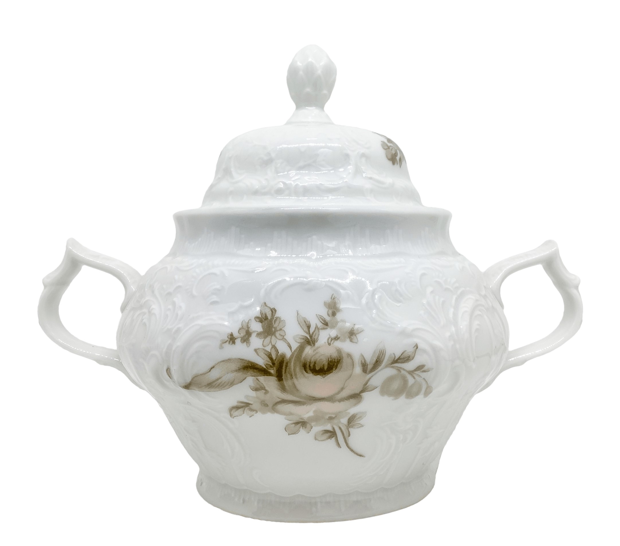 Servizio da the Sanssouci 'Brown Rose'