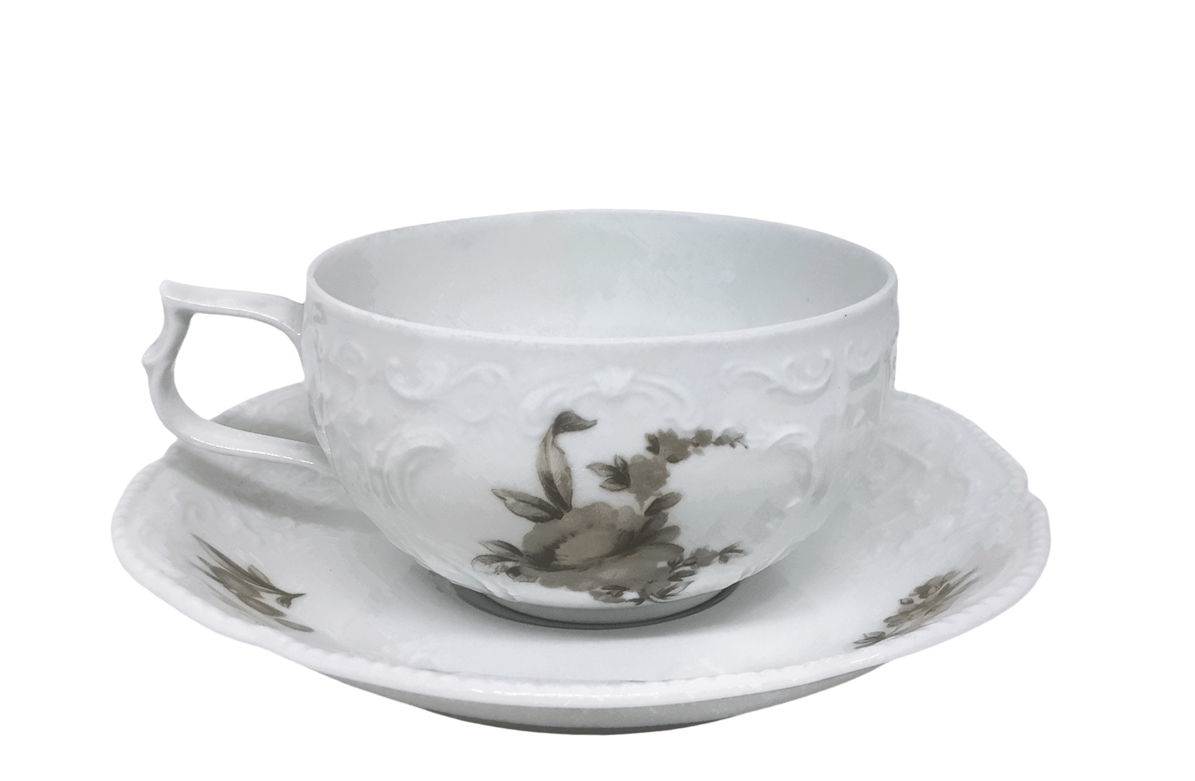 Servizio da the Sanssouci 'Brown Rose'