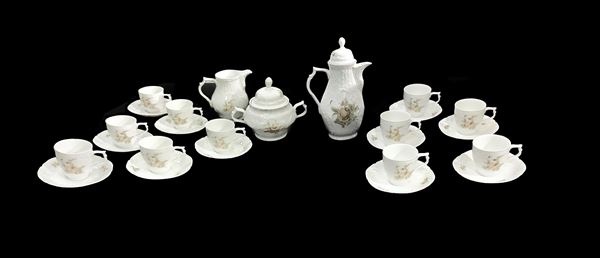 Rosenthal - Servizio da caffè Sanssouci modello Brown Rose