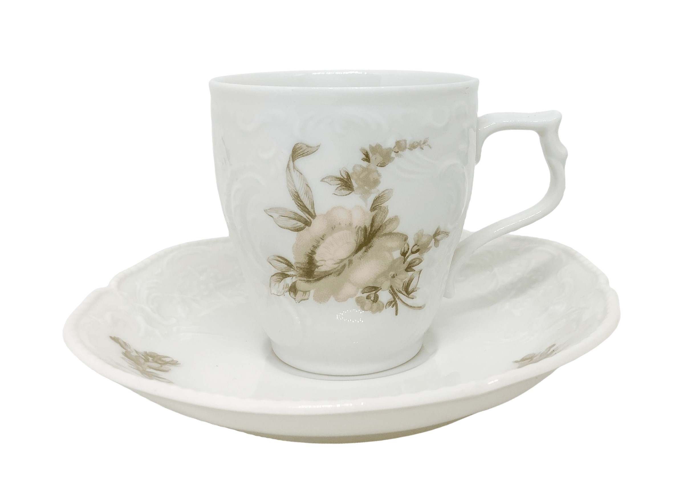 Servizio da caffè Sanssouci modello Brown Rose