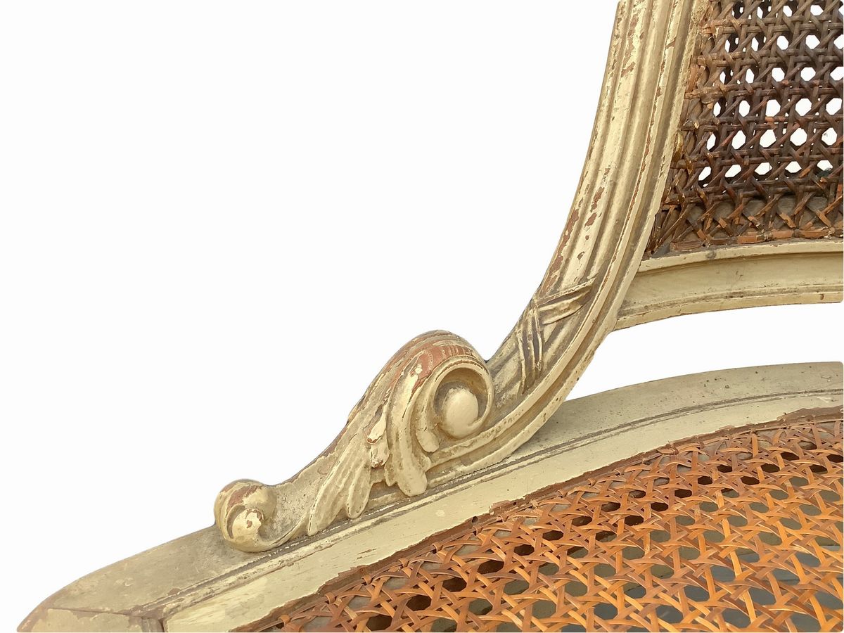 Coppia di Poltroncine Laccate