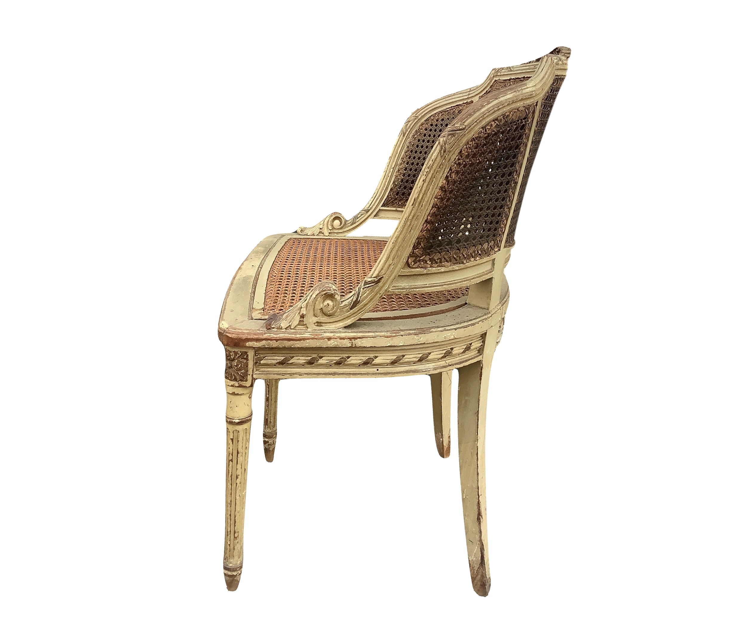 Coppia di Poltroncine Laccate