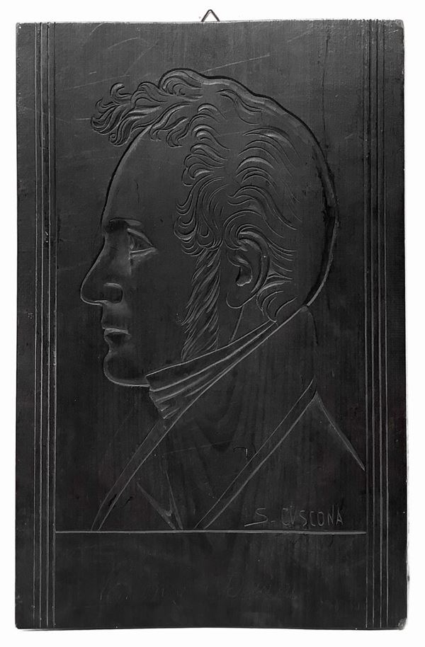 Sebastiano Cuscona - Portrait of Vincenzo Bellini